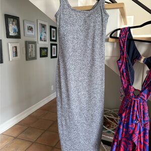 Vuori Gray Sleeveless Women's Dress